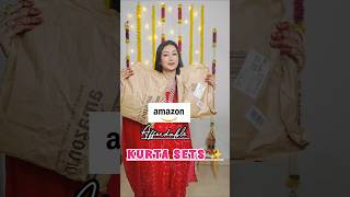 Amazon Unboxing 😍 Printed Kurta Set / Co-ord Set  #ytshort  #shorts  #amazon  #amazonfinds #unboxing