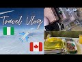 TRAVEL VLOG | MOVING FROM NIGERIA TO CANADA ! (Lagos to Winnipeg)