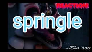 Mangle x springtrap (springle) ~closer~