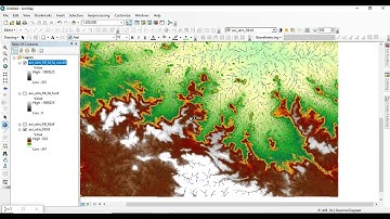 Getting stream/ channel network from DEM in ArcGIS
