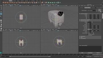 How to make a Low Poly Dinosaur in Maya by Lamont Downs Spring 2018