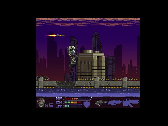 Deimos Storm - A WIP old school mech platformer for the Commodore Amiga AGA is demo'd