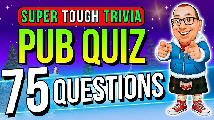 75 General Knowledge Quiz Questions | SUPER TOUGH Trivia Challenge!