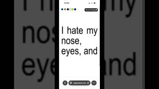 Mirrors demo #audio #text