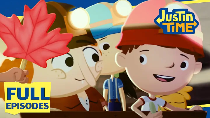 🦕 Dinosaur Bone Dig  & Canada Day Pops 🍁 | + More Cartoons for Kids @justintime-official thumbnail