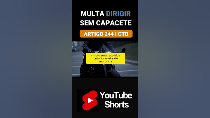 Multa dirigir sem capacete Artigo 244 I CTB REGULARIZA CNH UNITY #multasdetransito .