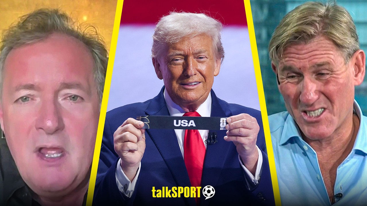 ⁣"EMBARRASSING" Piers Morgan & Simon Jordan in LIVELY DEBATE over Donald Trump's W