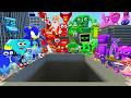 WHICH COLOR RAGDOLL TEAM IS BETTER? SPRUNKI 3D MEMES POPPY PLAYTIME SONIC DEEP PIT BIG CITY in Gmod