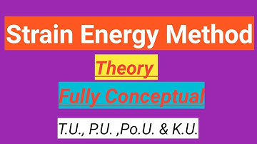 #13 Strain Energy Method || Structure Analysis-1|| By Harishwar Pandit (नेपालीमा)