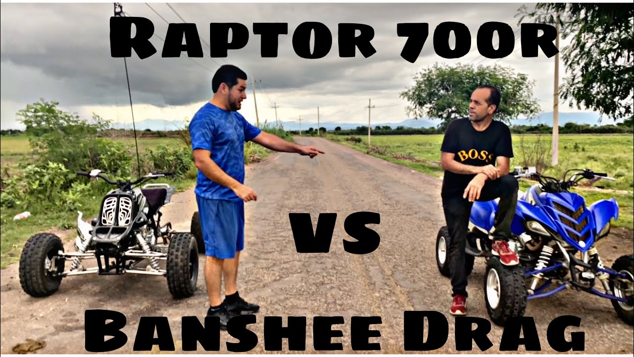 Raptor 700r VS Banshee Dragster🔥 - YouTube