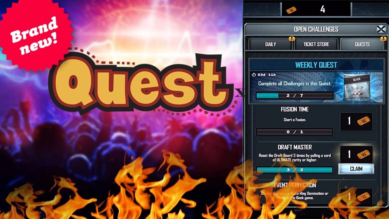 wwe raw 2019 new WWE SuperCard Season 5 Update - NEW Quests Challenges !!