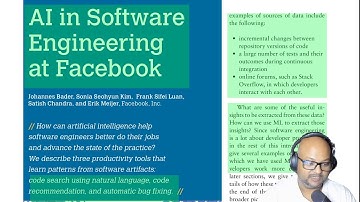 Read a paper: AI in Software Engineering at Facebook