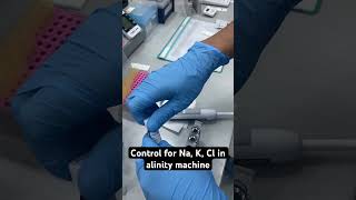 How to do cotrol for Alinity machine #alinity