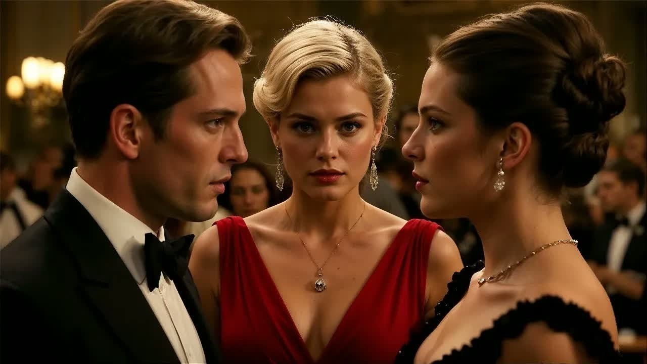 L’uomo e la sua amante hanno incontrato la sua splendida ex moglie a una festa inaspettatamente