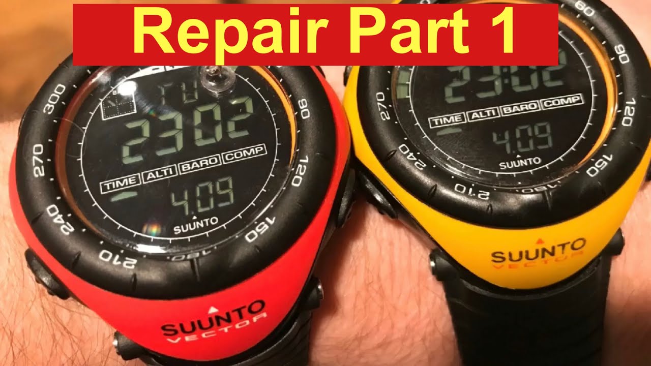 Suunto Vector Repair - Part I - eBay search and parts - YouTube