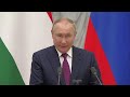 Пресс-конференция по итогам российско-венгерских переговоров