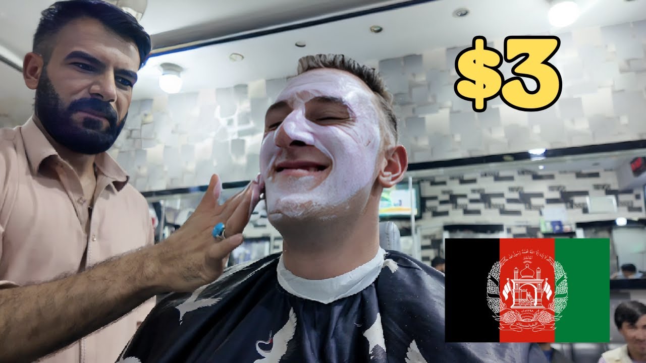 3$ Haircut In Afghanistan By Former US Special Forces Barber