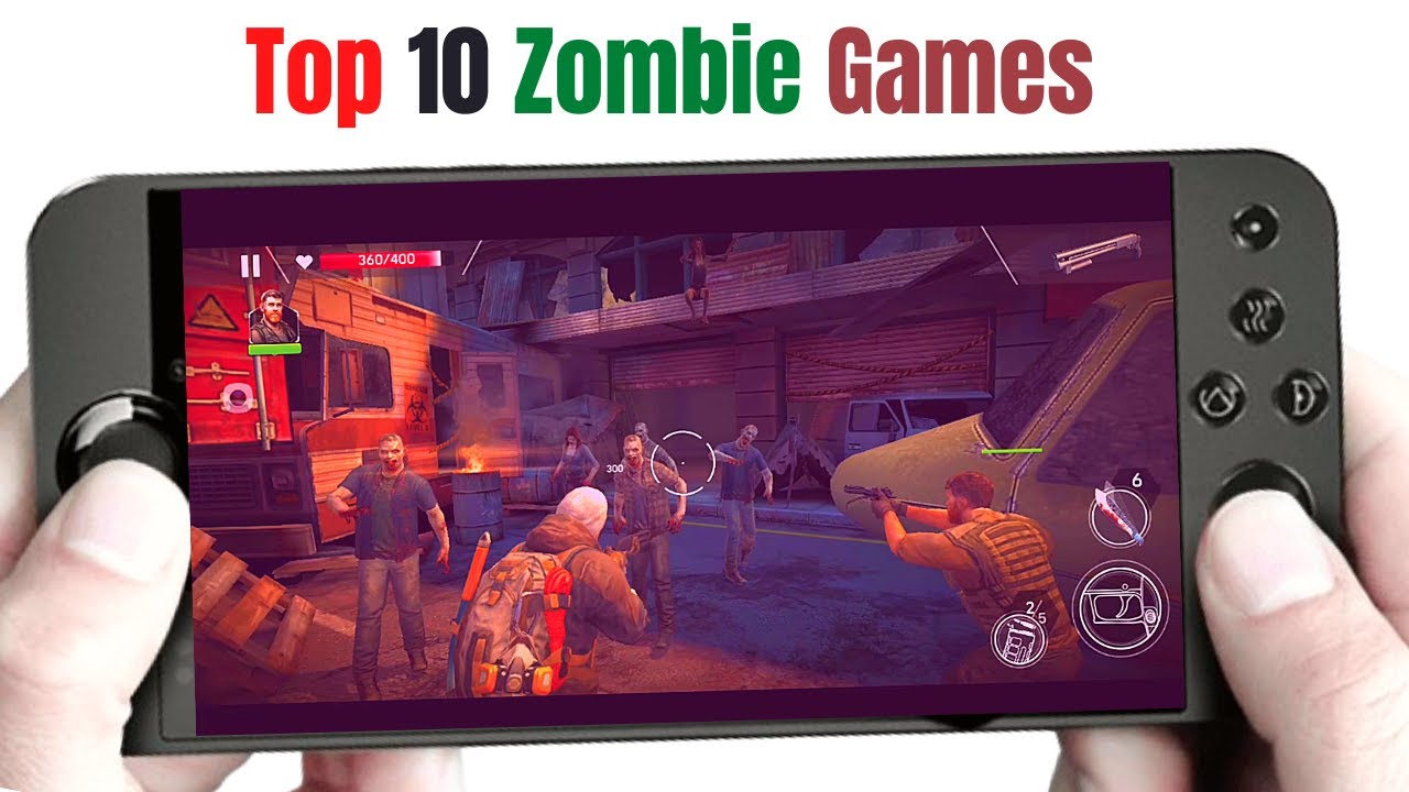 Top 10 ZOMBIE GAMES For ANDROID / Best Android Games