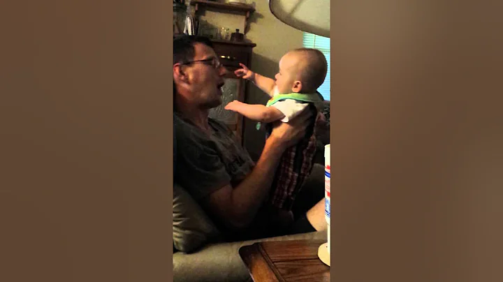 Cooper laughing w ryan