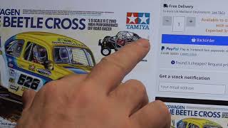 Tamiya Volkeswagen Dune Beetle Cross 1/9th BB02 BBX