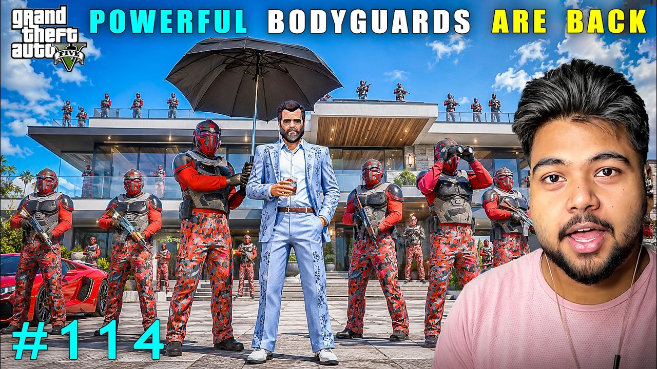 The Return Of My Deadliest Bodyguards | Gta V Gameplay #114