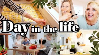 DAY IN THE LIFE  sun fermented picklesmy friend cuts my hair