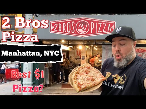 Pizza Review: 2 Bros Pizza Best 1 Slice Pizza