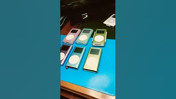 iPod mini in 6 color ! 😱 #apple #ipod #music #ipodtouch #oldschool #tech #amazing #collection