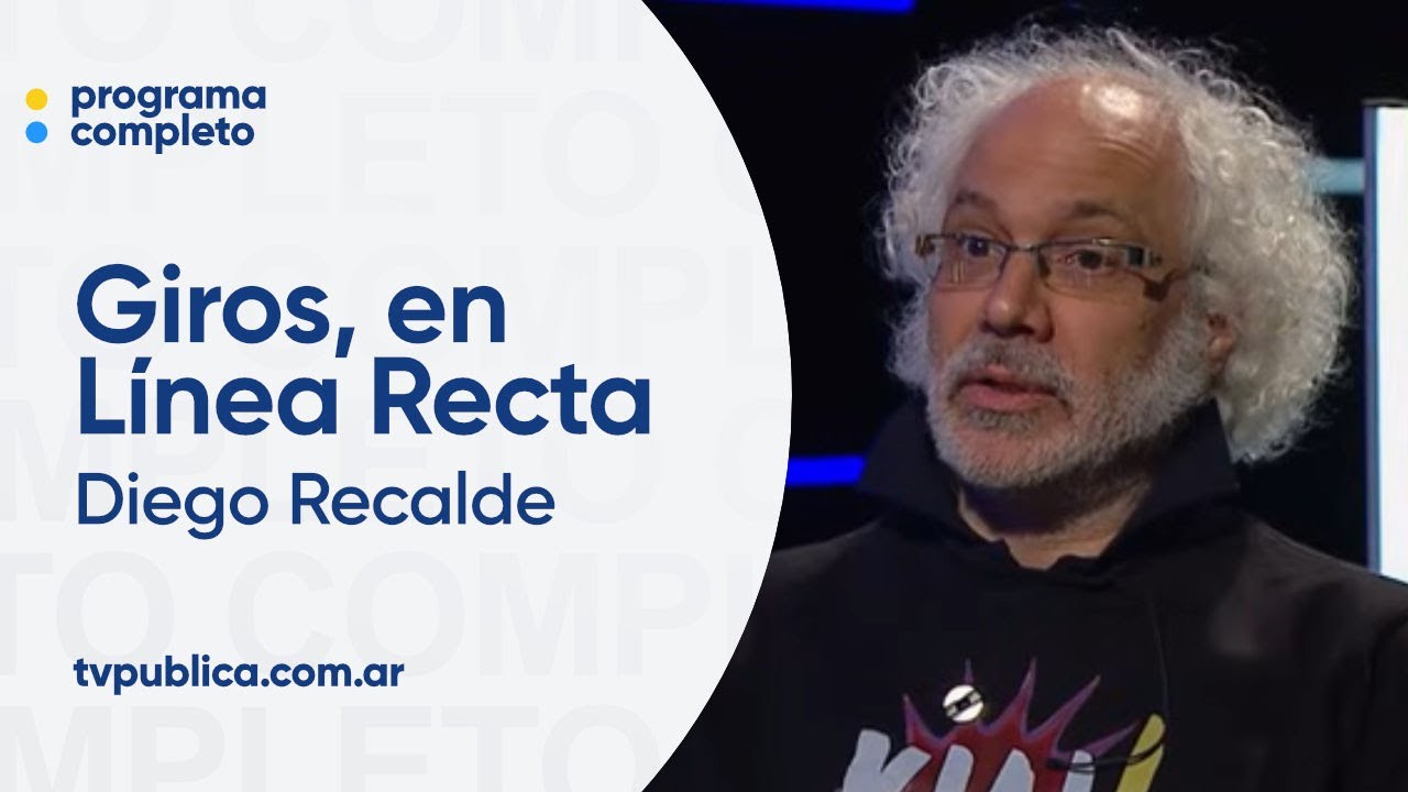 Diego Recalde en Giros, en Linea Recta