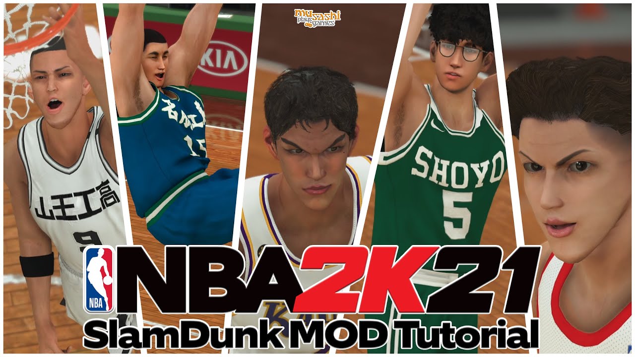 Updated Nba 2k21 Slam Dunk Mod Tutorial How To Install Slam Dunk Mod Steam Offline Version Youtube