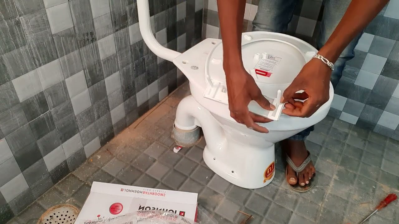 new western toilet fitting in tamil very simple method YouTube