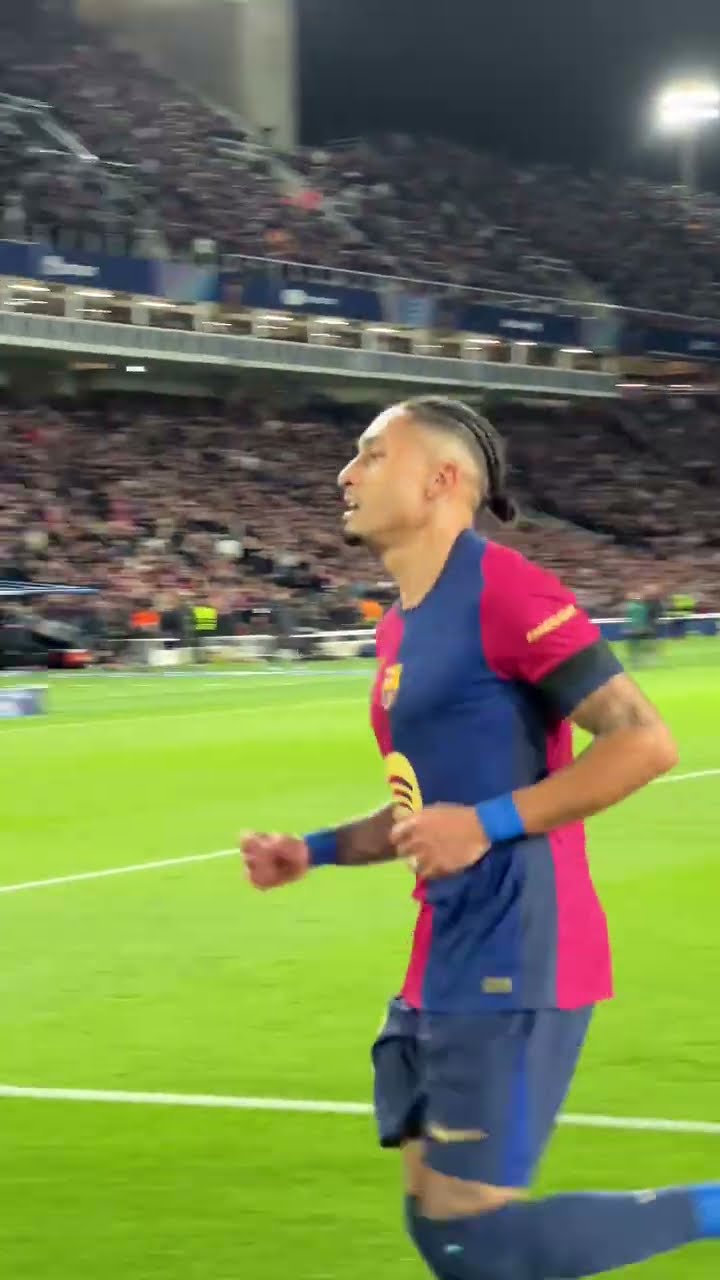 Raphinha is trending ?? #fcbarcelona #football #championsleague #shorts