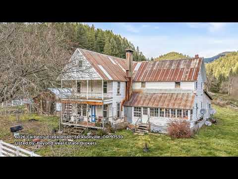 6026 Carberry Creek Road, Jacksonville, OR home video tour