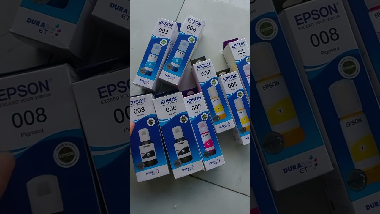 Mực Epson 008 dùng cho máy Epson L6460, L6490, L6550, L6570, L6580, L11160, L15150, L15160,L15180