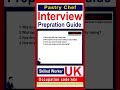 UK Skilled Worker Visa: Pastry Chef Interview Guide