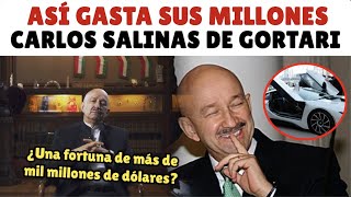 Famous Así gasta sus millones Carlos Salinas de Gortari Net Worth
