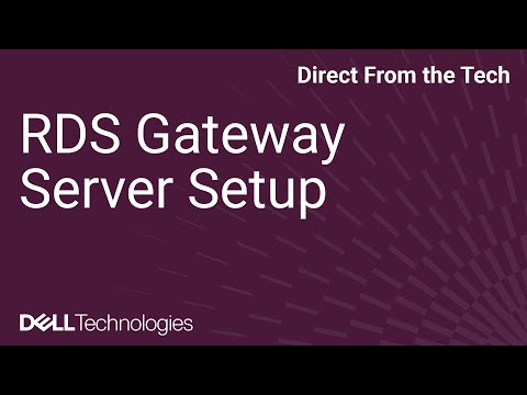 Remote Desktop Services (RDS) Gateway Server Setup