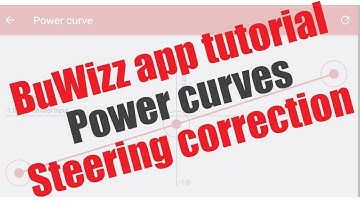 New BuWizz App - Steering correction using Power Curves