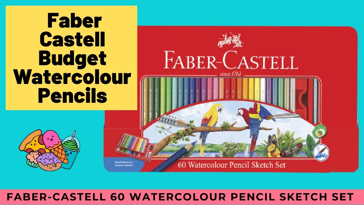 Faber-Castell Albrecht Dürer Watercolour Pencil Review & Demo 