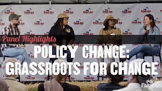 Policy Change: Grassroots for Climate Panel from Farm Aid 2022 — Highlights