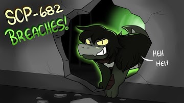 SCP-682 breaches containment (SCP Animation)
