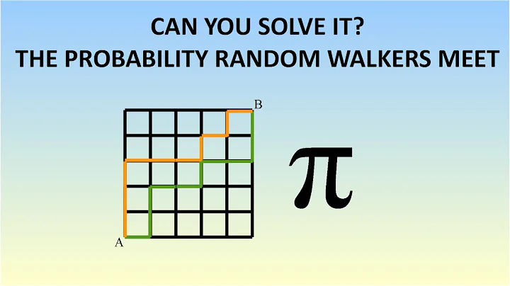 Counter-Intuitive Probability Puzzle: Random Walkers Meeting On A Grid
