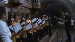 Easter Vigil 2010 - Great Alleluia 'Alleluia 118, Give Thanks' chords