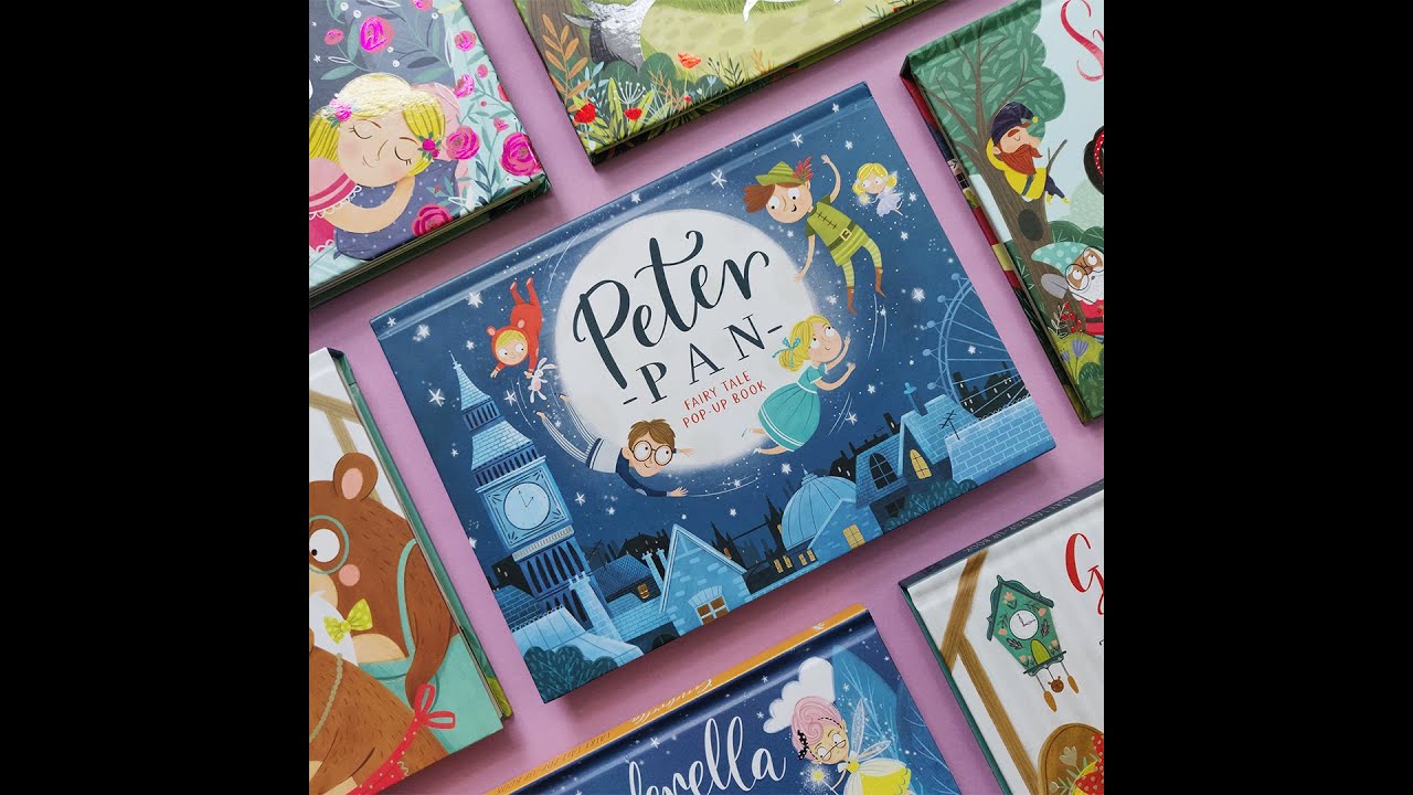 Peter Pan Fairy Tale Pop-Up Book - YouTube