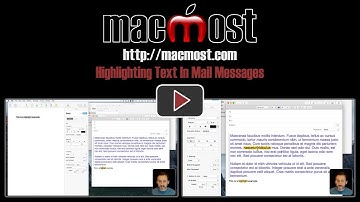 Highlighting Text In Mail Messages (#1421)