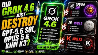 Did Grok 4.6 Just DESTROY GPT-5.6 Sol, Opus 5 & Kimi K3 News