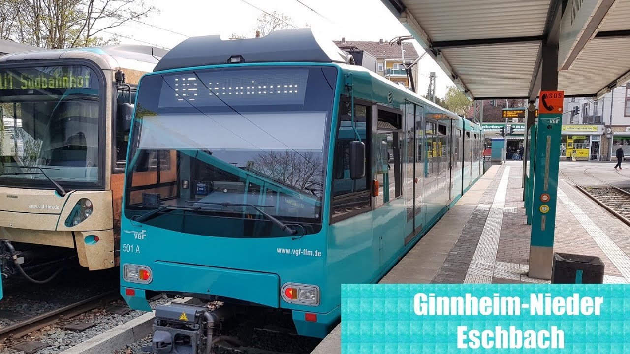 Frankfurter U Bahn - Linie U9 Mitfahrt