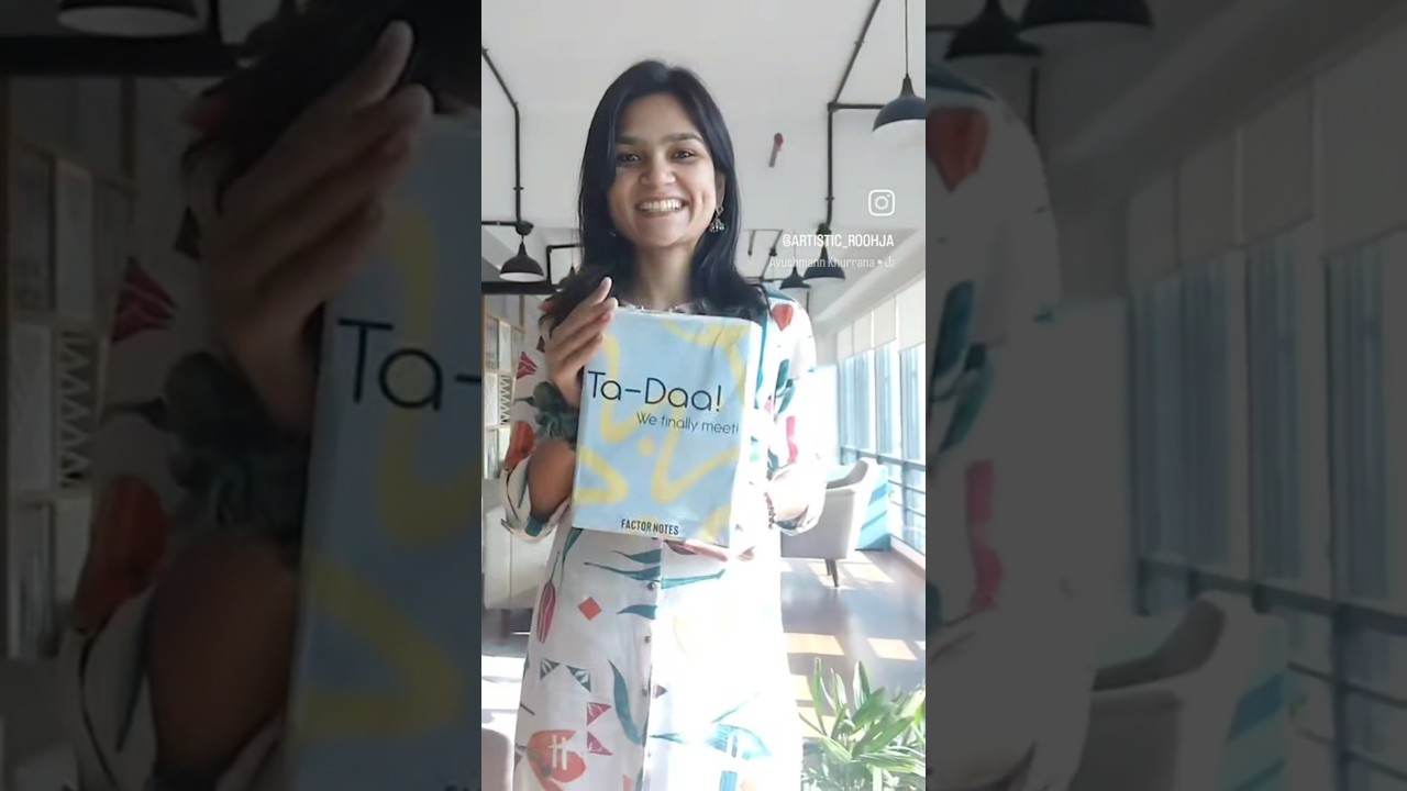 Let's unbox the Factornotes Happy hamper