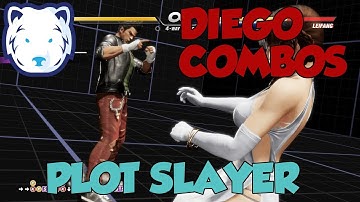 DOA6 | Diego Combos with inputs