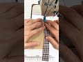 Easy Way to Sew a Hem in a Different Color #sewing #sewingdaily #sewinghacks